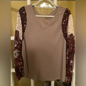 Maurice’s Waffle Knit Blouse